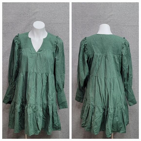 POMANDER PLACE CECI TIERED DRESS, SIZE S - Picture 2 of 7